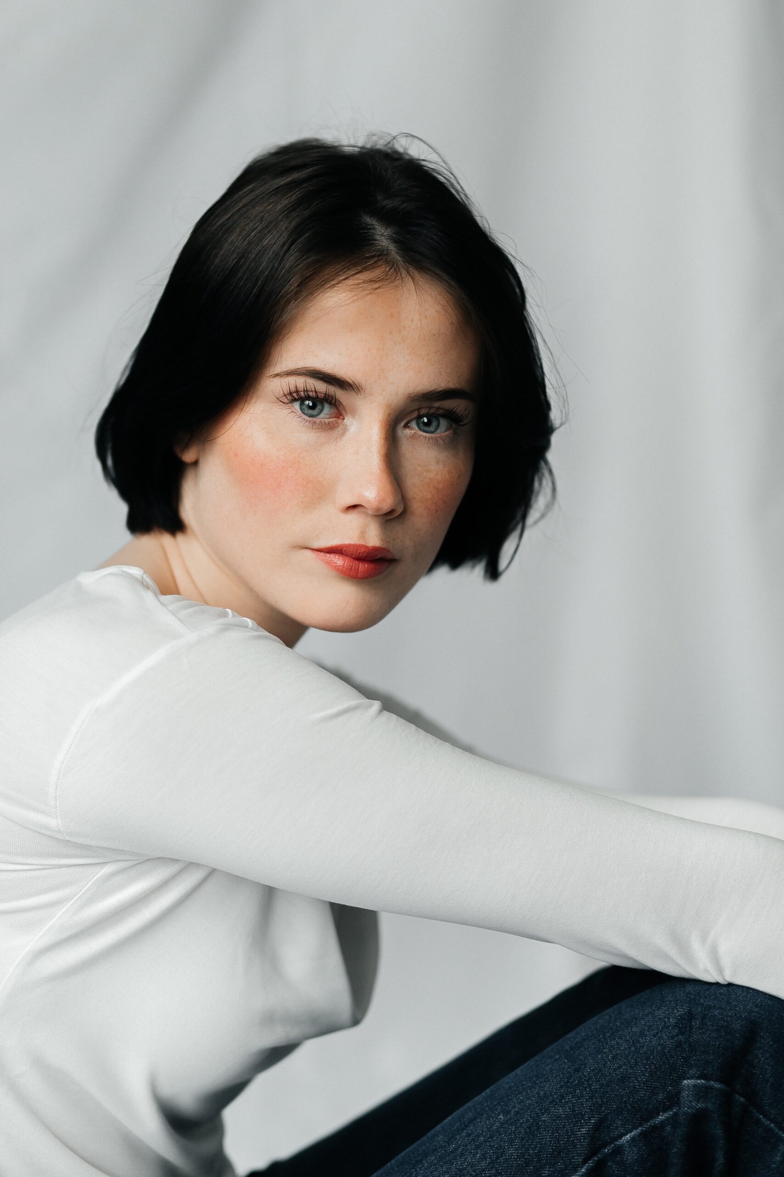 Portrait mit ruhiger Haltung